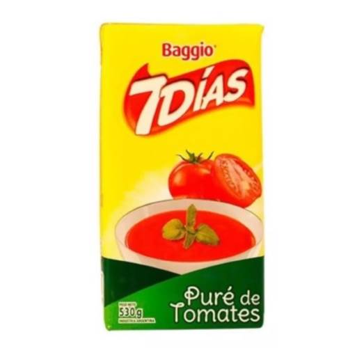 Pure de Tomates 7 Días 530g